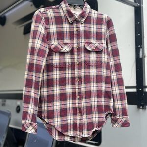 VANS Plaid Button Down Shirt